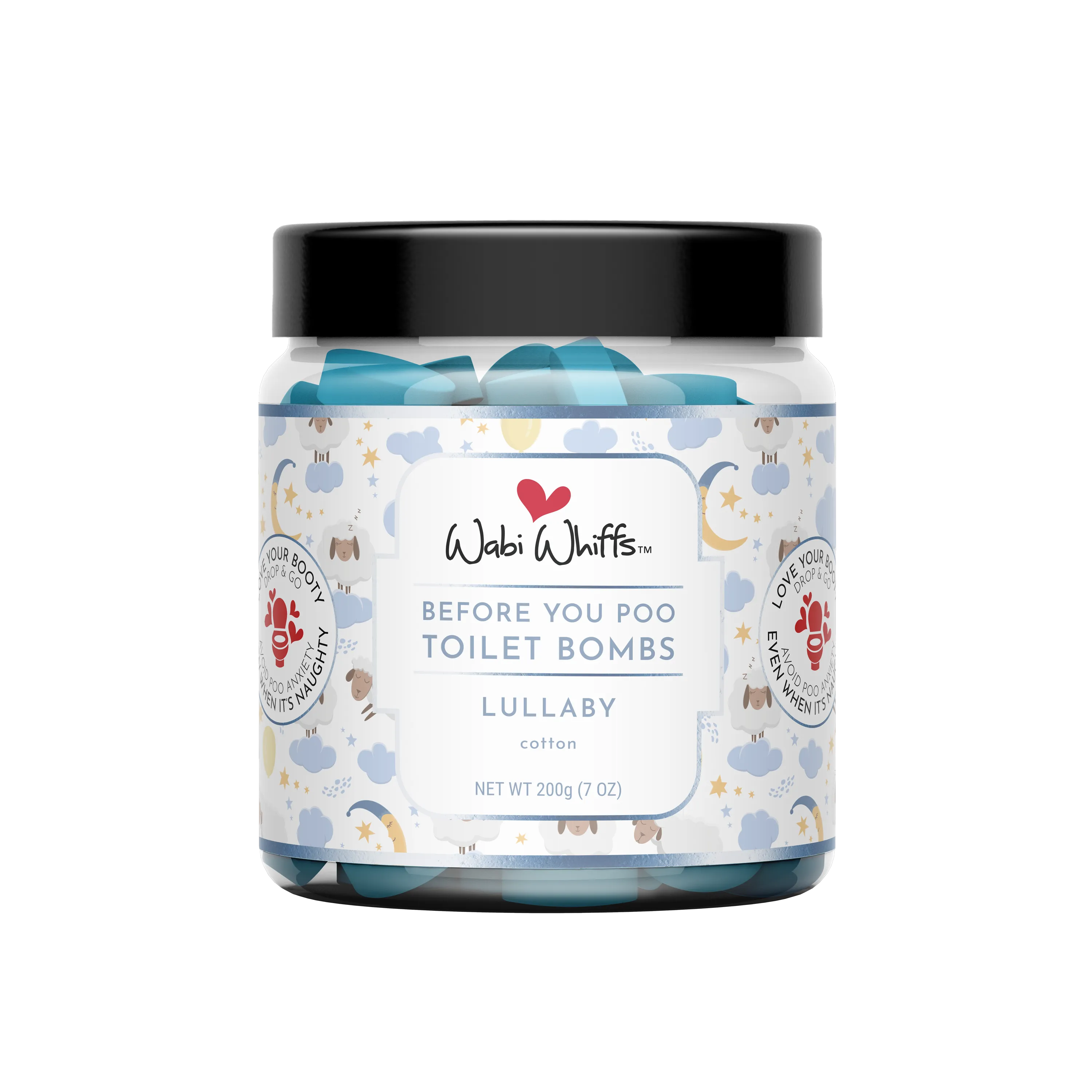 60ct Lullaby Fizzing Toilet Love Bombs