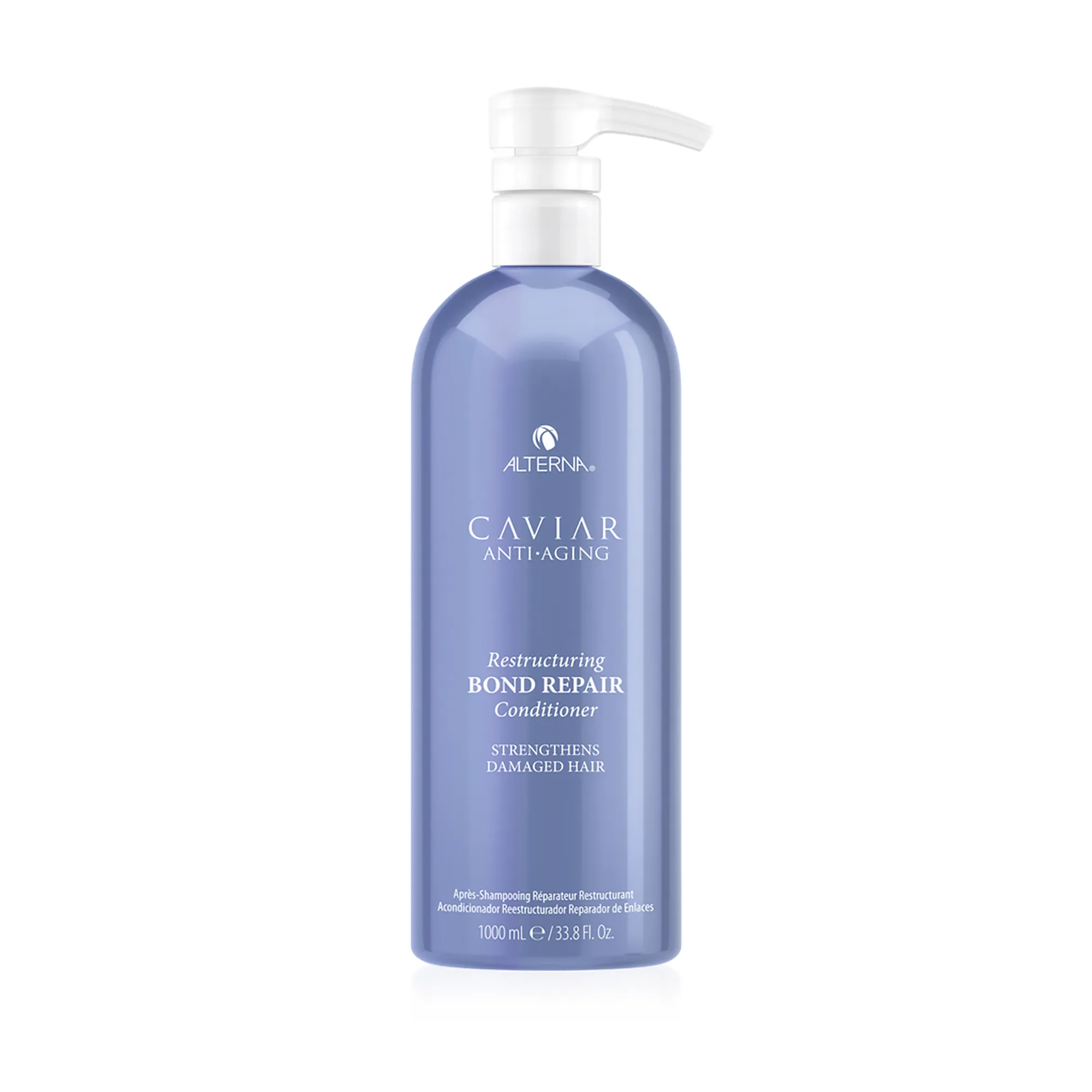 Alterna Caviar Anti-Aging Restructuring Bond Repair Shampoo and Conditioner Liter Duo