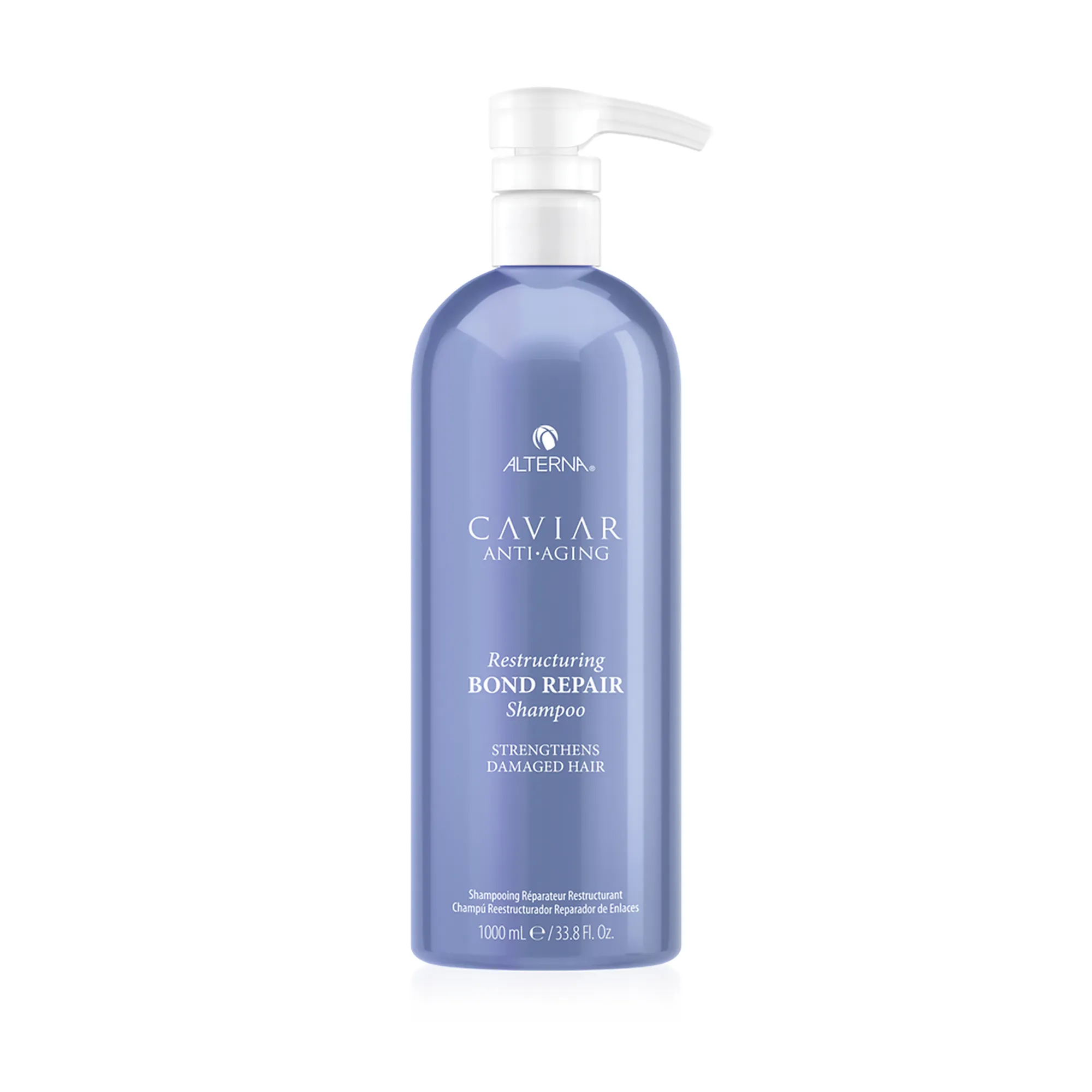 Alterna Caviar Anti-Aging Restructuring Bond Repair Shampoo and Conditioner Liter Duo