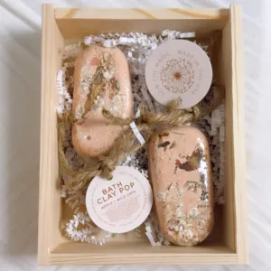Apple   Wild Oat Bath Pops (Set of 2)