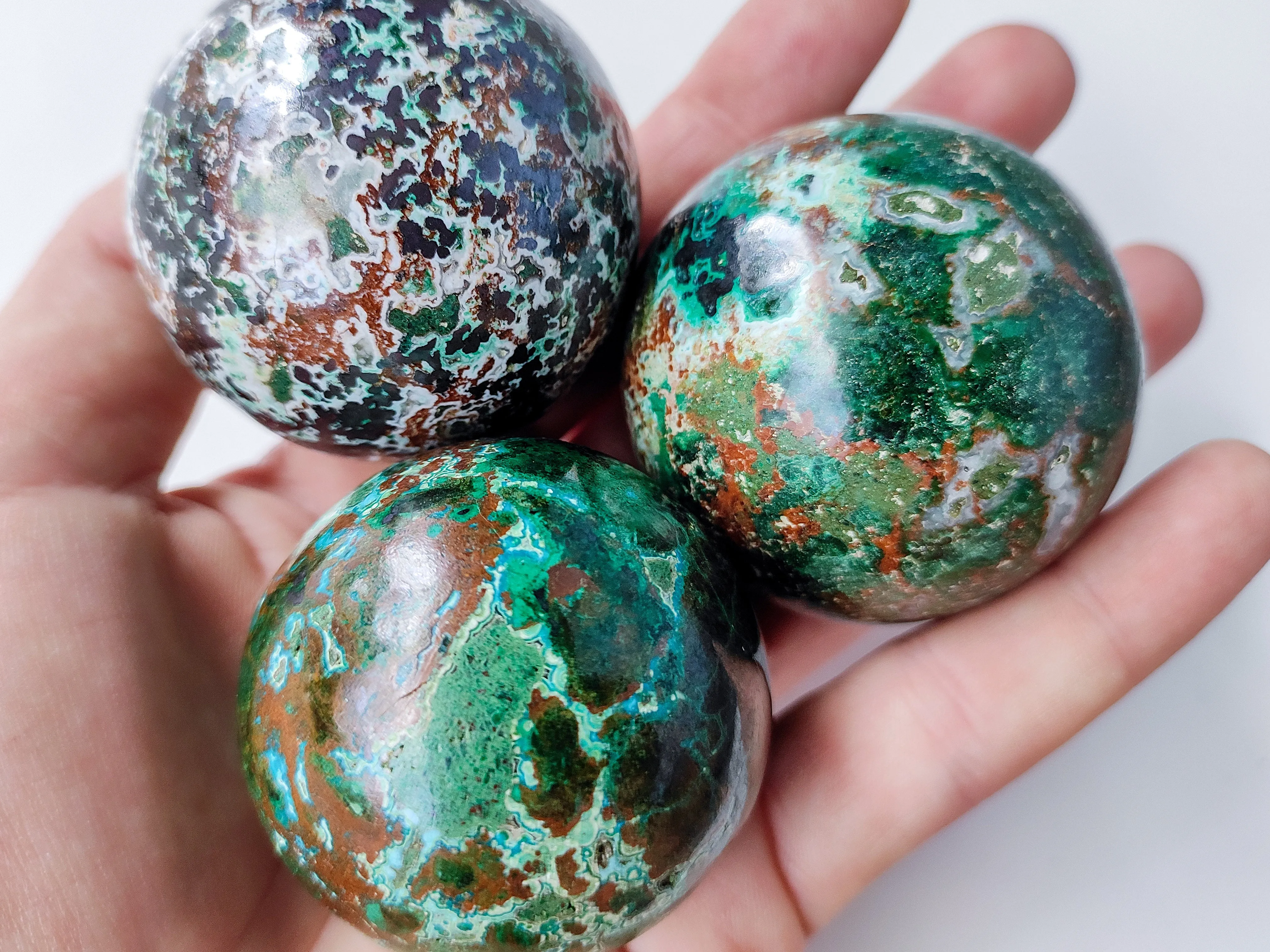Chrysocolla Mineral Sphere