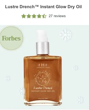 FHF LUSTRE DRENCH GLOW DRY OIL