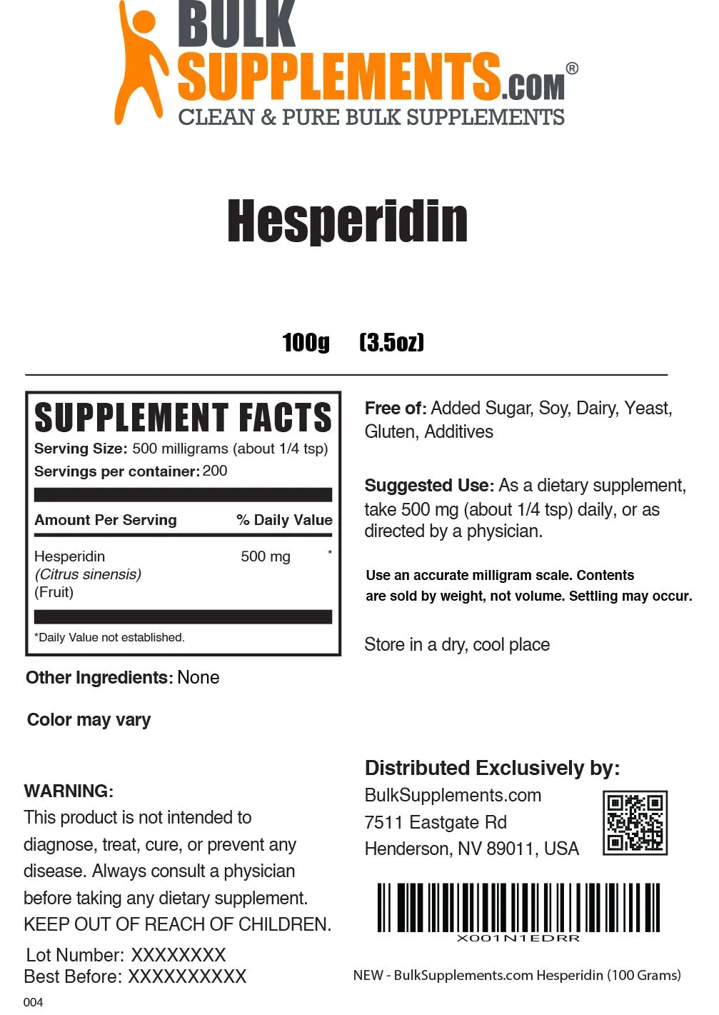 Hesperidin Powder