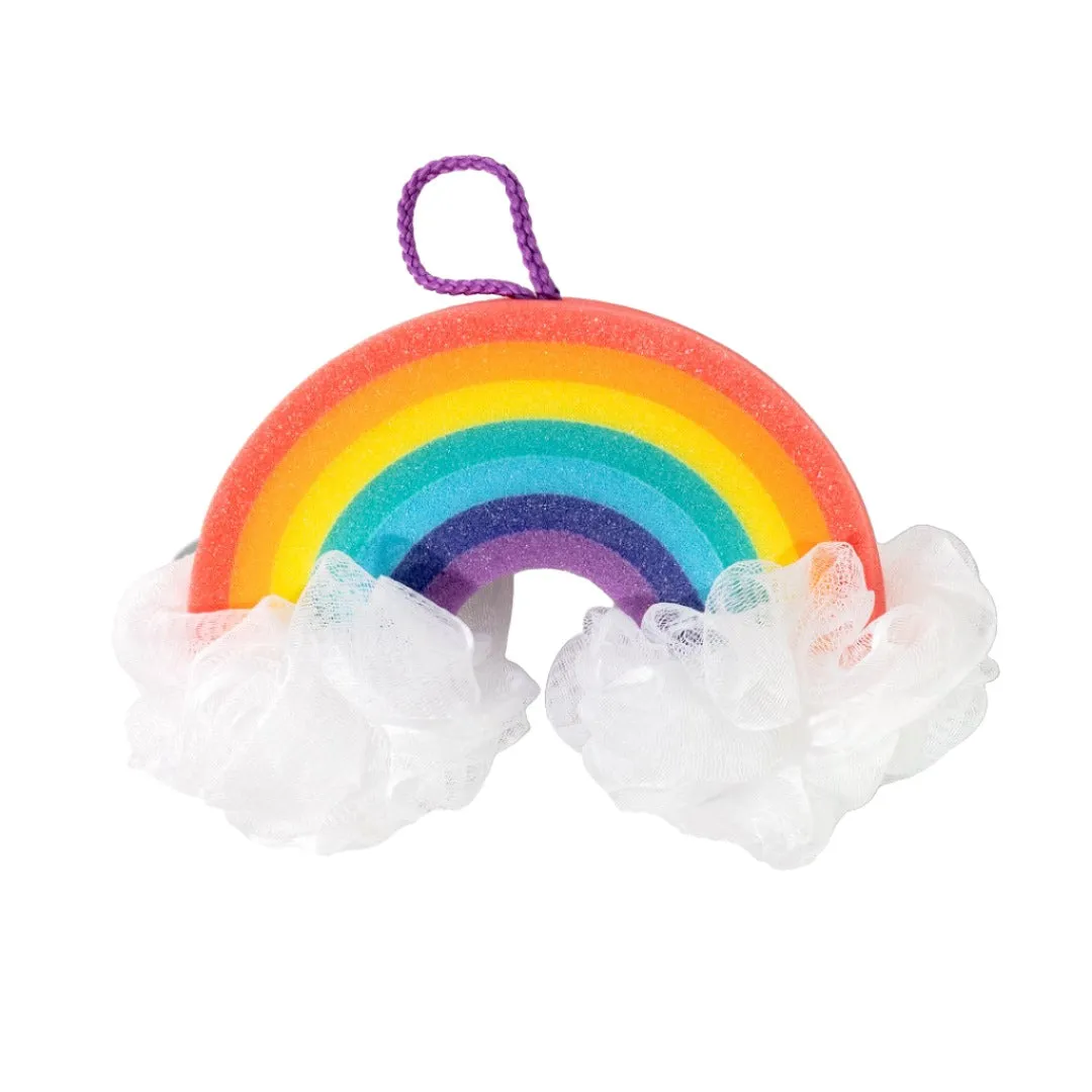 Large Rainbow Loofah Bath Sponge